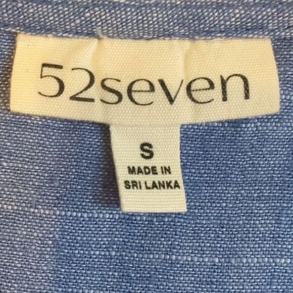 Denim Babydoll Summer Dress 52seven Size Small - Picture 5 of 5